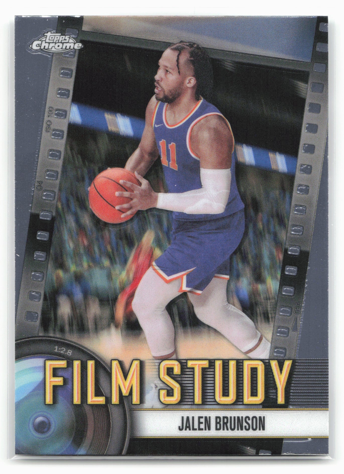 2024-25 Topps Chrome #FS-14 Jalen Brunson Film Study 25542