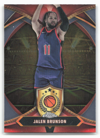 2024-25 Topps Chrome #BOD-5 Jalen Brunson Ball of Duty 25546