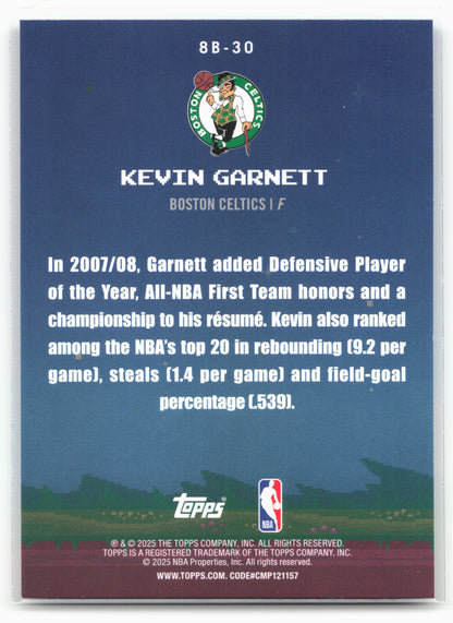 2025-26 Topps #8B-30 Kevin Garnett 8-Bit Ballers 25557