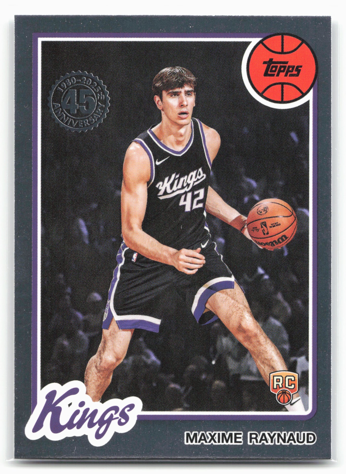 2025-26 Topps #80BK-85 Maxime Raynaud 1980-81 Topps Basketball 25562