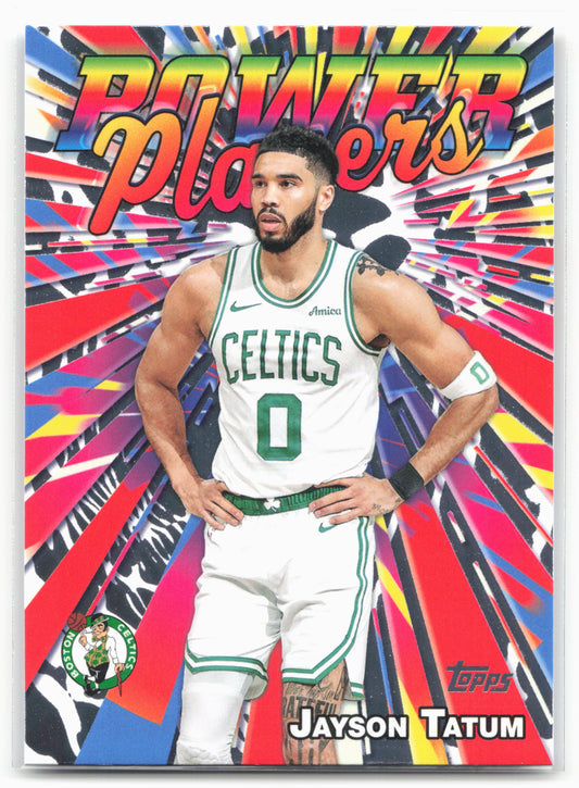 2025-26 Topps #PP-5 Jayson Tatum Power Players 25563