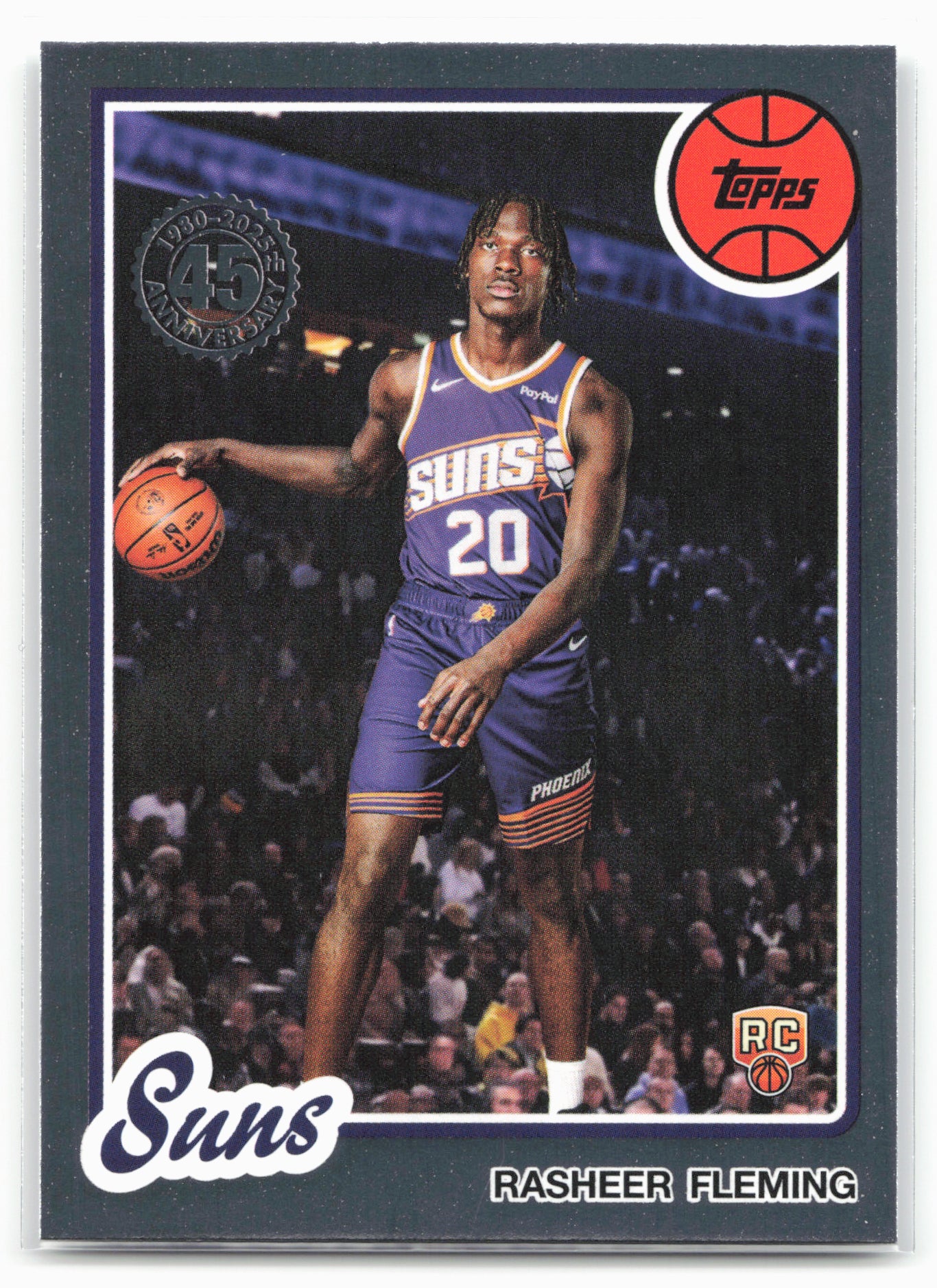 2025-26 Topps #80BK-74 Rasheer Fleming 1980-81 Topps Basketball 25567