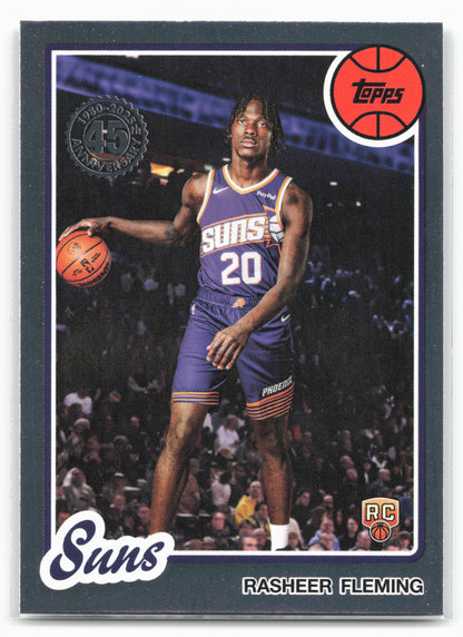 2025-26 Topps #80BK-74 Rasheer Fleming 1980-81 Topps Basketball 25567