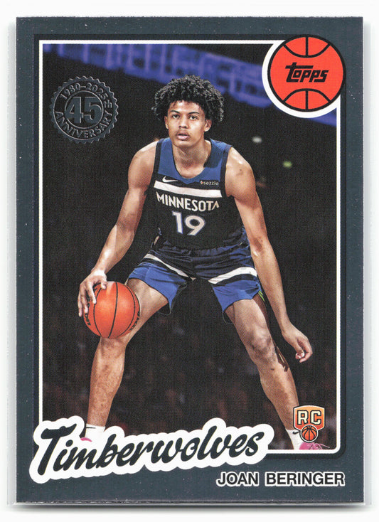 2025-26 Topps #80BK-63 Joan Beringer 1980-81 Topps Basketball 25570