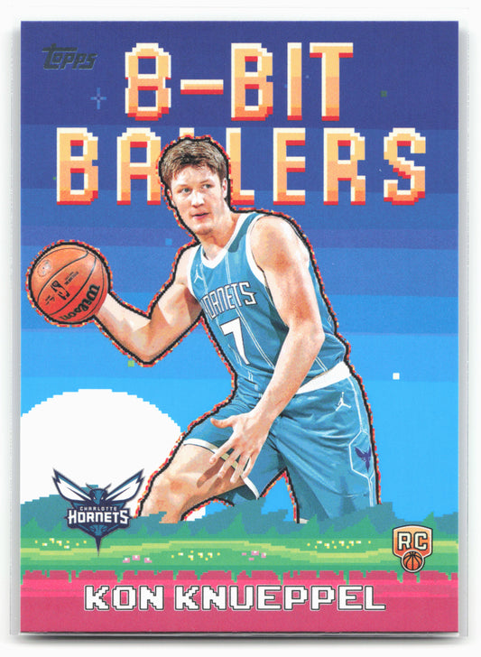 2025-26 Topps #8B-34 Kon Knueppel 8-Bit Ballers 25576