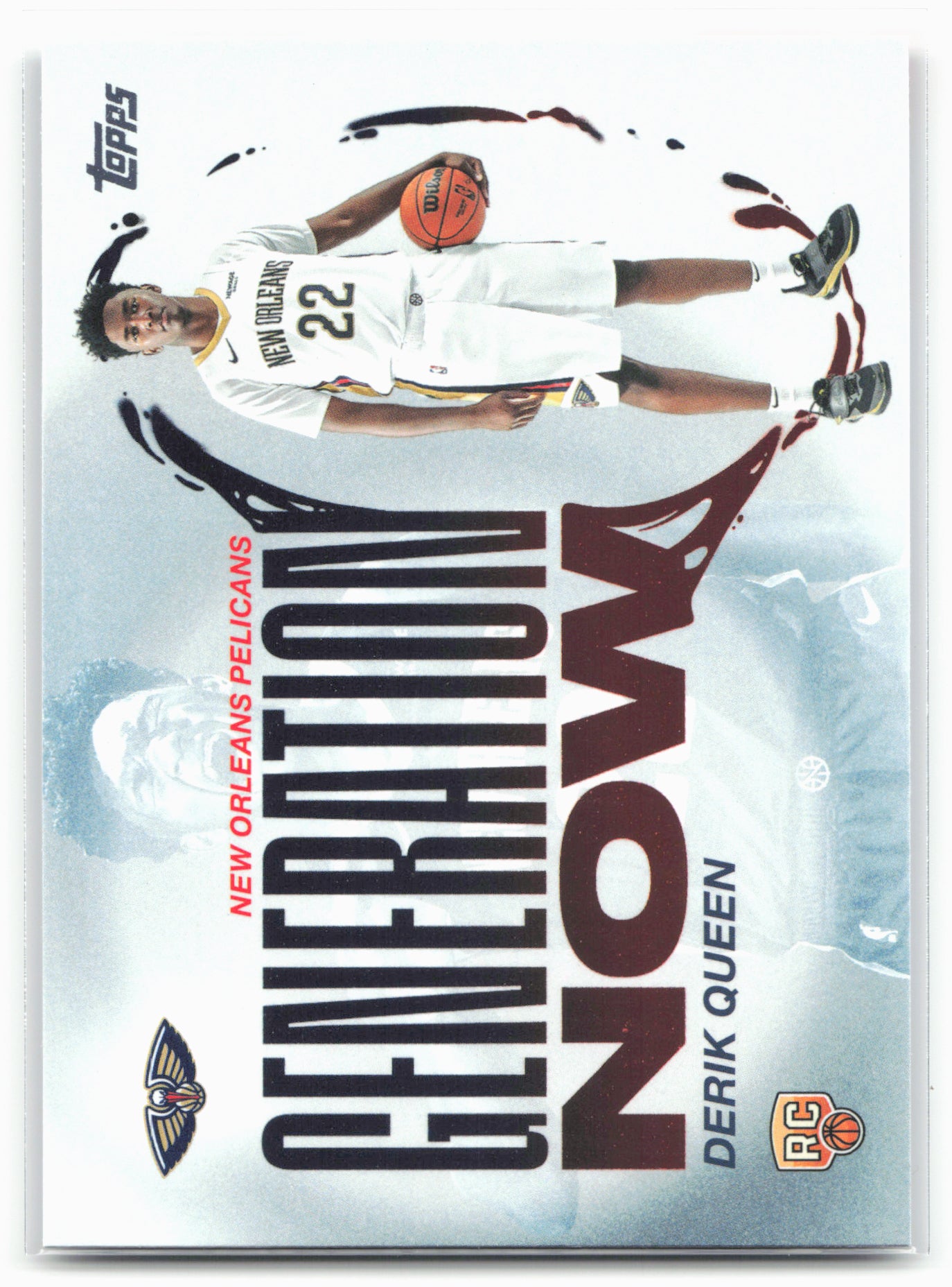 2025-26 Topps #GN-13 Derik Queen Generation Now 25579