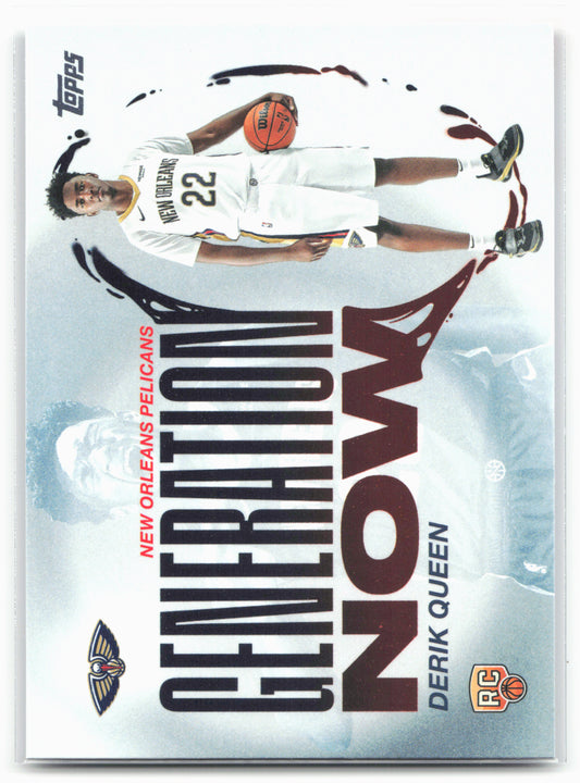 2025-26 Topps #GN-13 Derik Queen Generation Now 25579