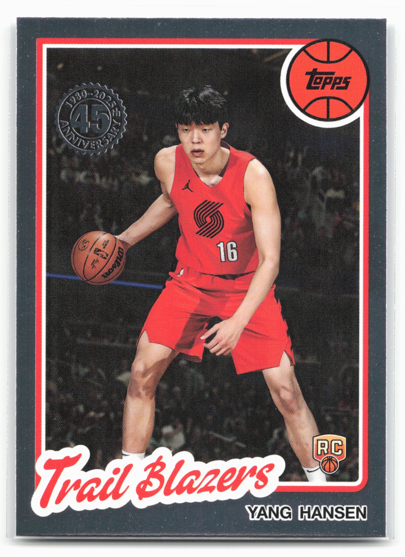 2025-26 Topps #80BK-62 Yang Hansen 1980-81 Topps Basketball 25585