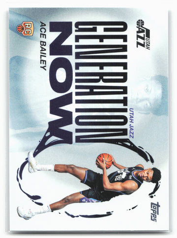 
2025-26 Topps #GN-5 Ace Bailey Generation Now 25594