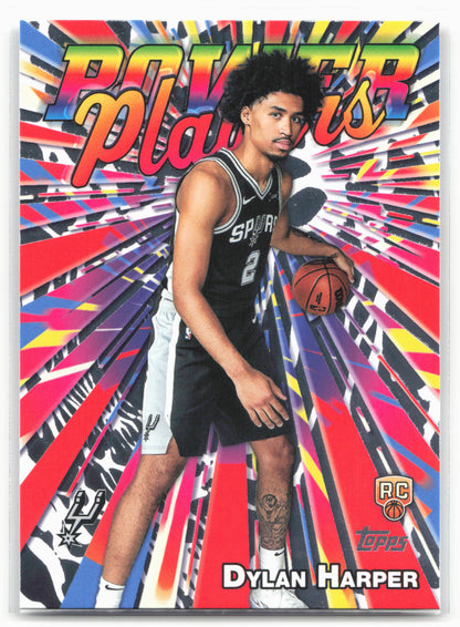 2025-26 Topps #PP-17 Dylan Harper Power Players 25595