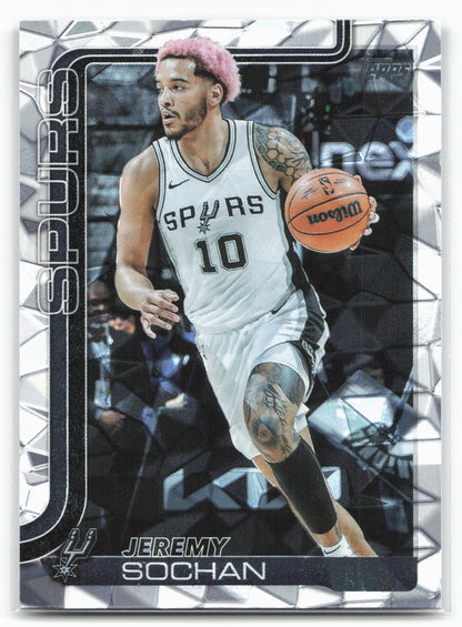 2025-26 Topps #199 Jeremy Sochan Diamante 25597