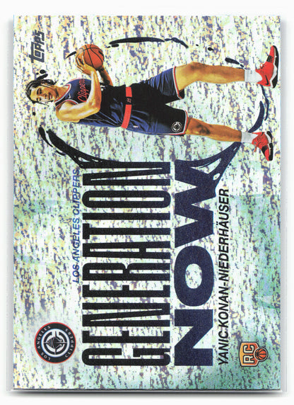 2025-26 Topps #GN-30 Yanic Konan-Niederhäuser Generation Now Holo Foil 25599