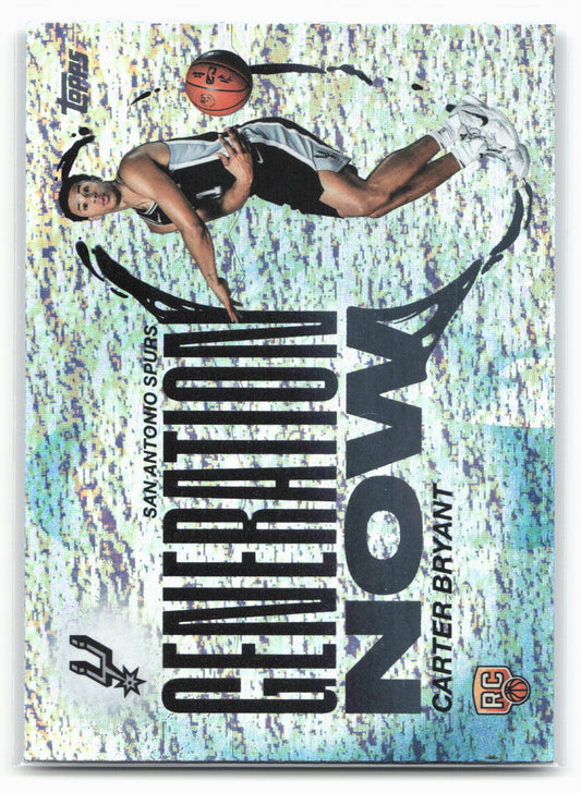 2025-26 Topps #GN-14 Carter Bryant Generation Now Holo Foil 25600