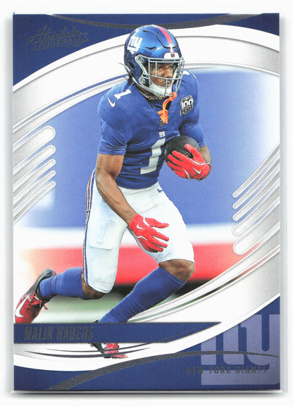 2025 Panini Absolute #1 Malik Nabers Retail