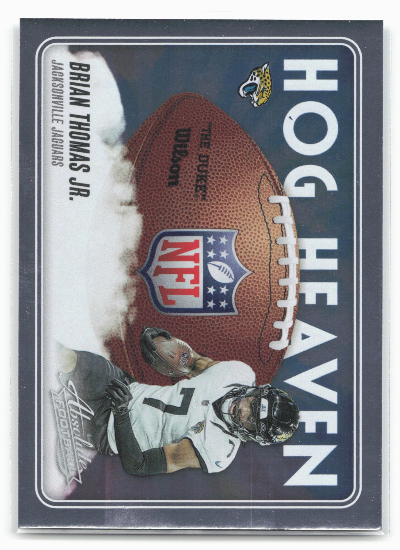 2025 Panini Absolute #HH-BTJ Brian Thomas Jr. Hog Heaven