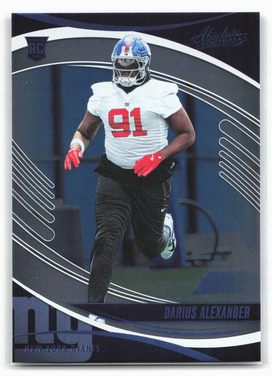 2025 Panini Absolute #115 Darius Alexander Retail