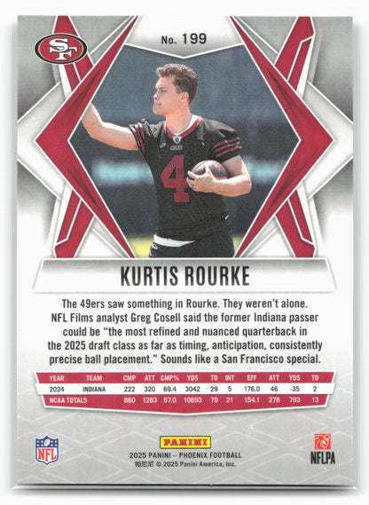 2025 Panini Phoenix #199 Kurtis Rourke