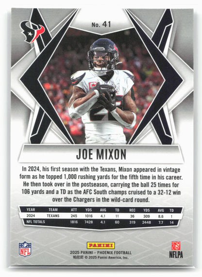 2025 Panini Phoenix #41 Joe Mixon