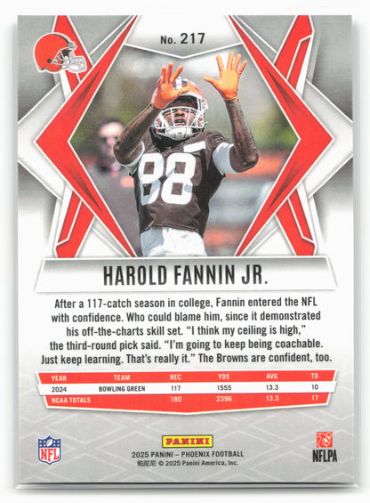 2025 Panini Phoenix #217 Harold Fannin Jr.