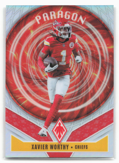 2025 Panini Phoenix #11 Xavier Worthy Paragon