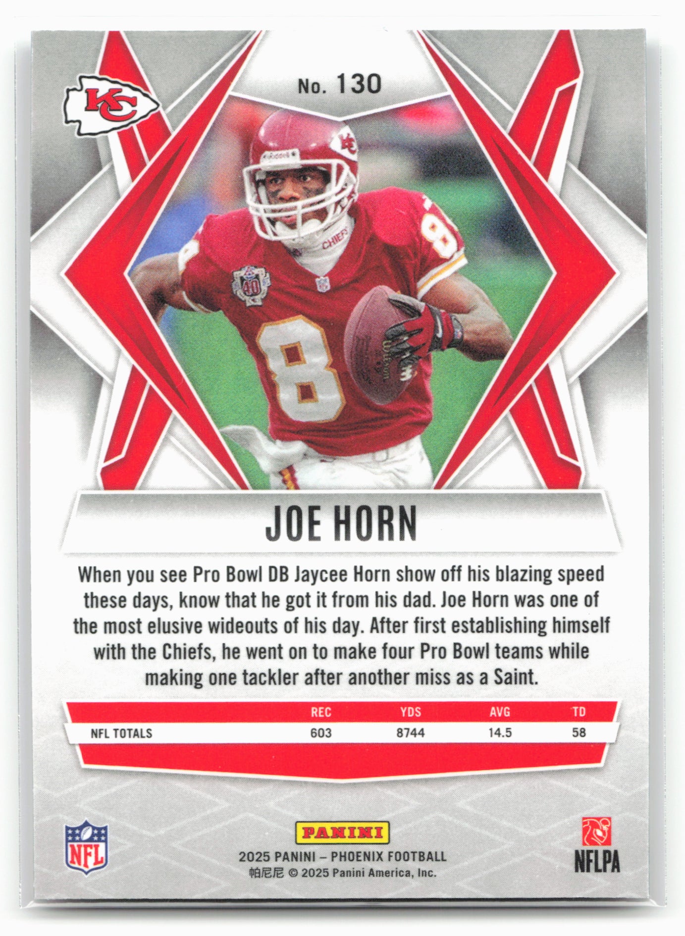 2025 Panini Phoenix #130 Joe Horn
