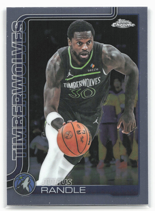 2025-26 Topps Chrome #123 Julius Randle 25656
