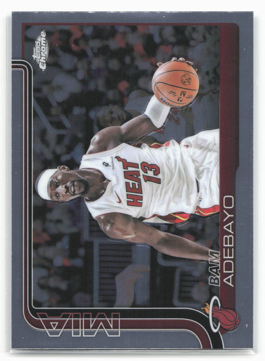 2025-26 Topps Chrome #138 Bam Adebayo 25657