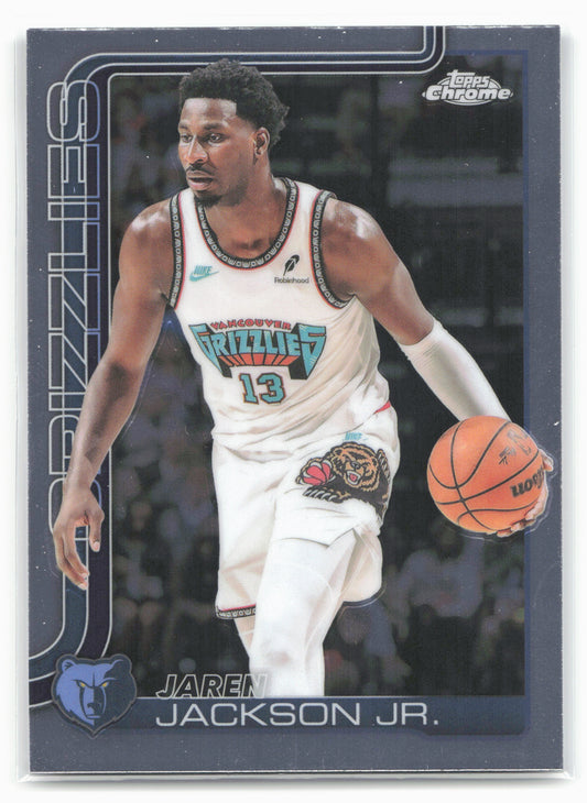 2025-26 Topps Chrome #163 Jaren Jackson Jr. 25676