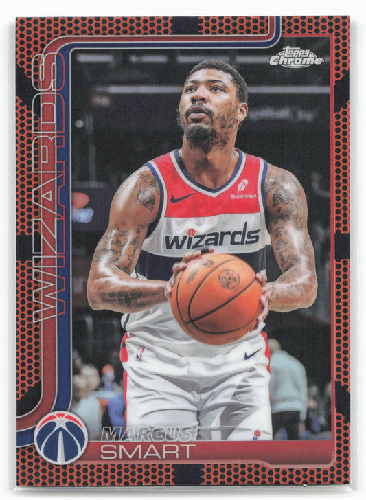 2025-26 Topps Chrome #224 Marcus Smart Basketball Refractor 25690
