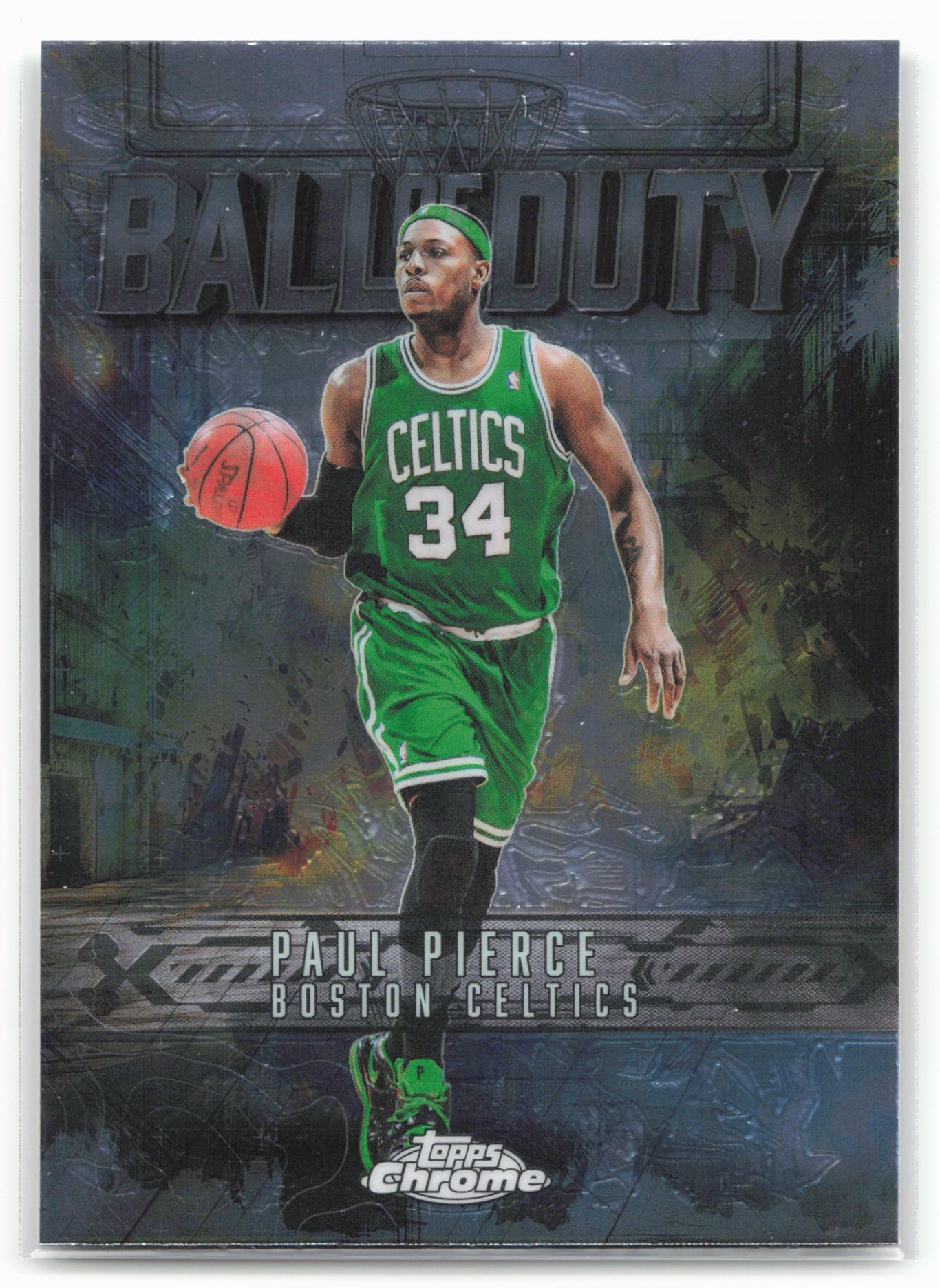 2025-26 Topps Chrome #BD-19 Paul Pierce Ball of Duty 25692