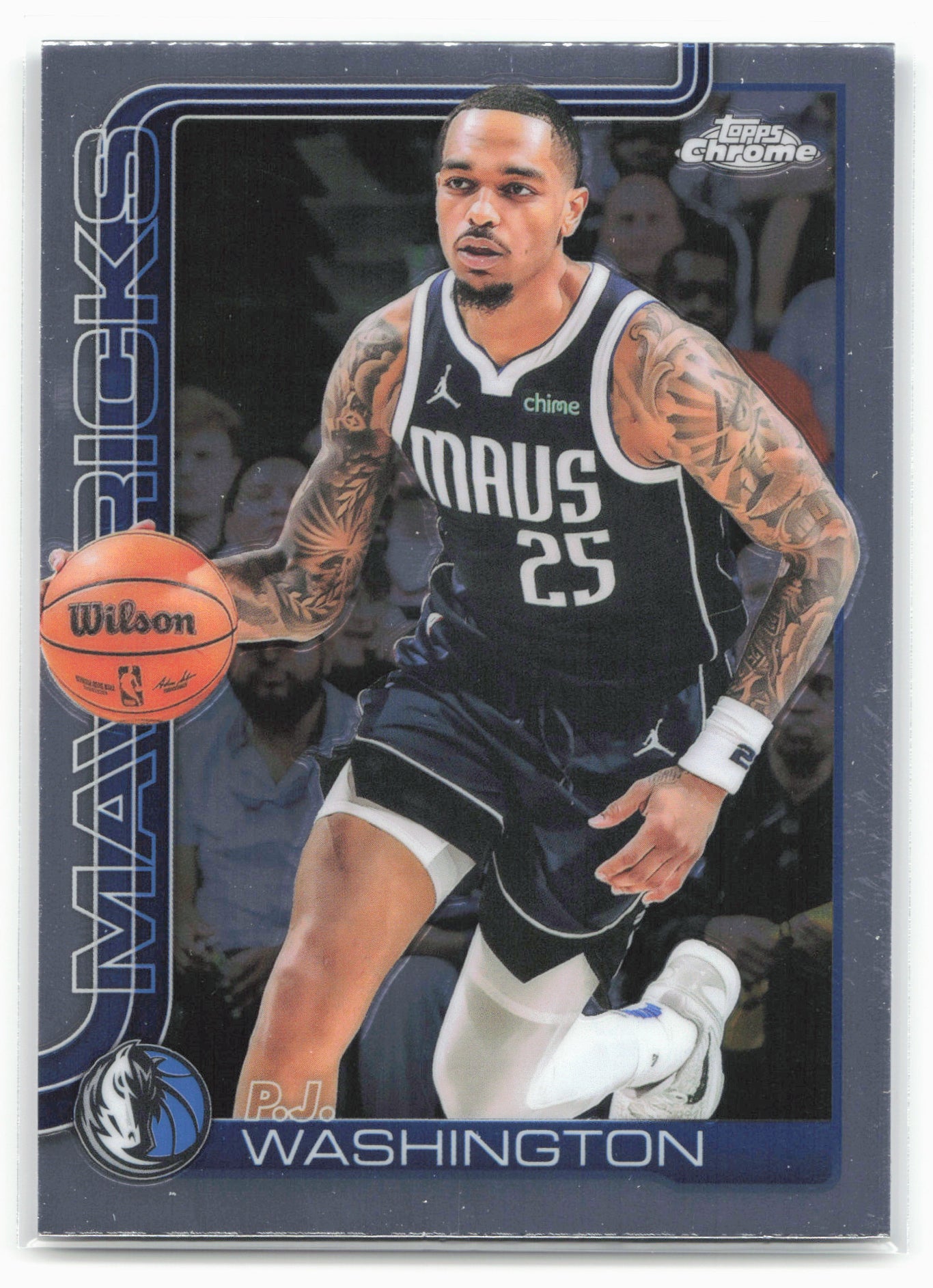 2025-26 Topps Chrome #19 P.J. Washington 25699