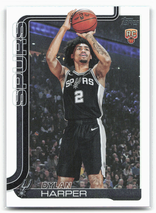 2025-26 Topps #202 Dylan Harper Rainbow Foilboard 25703
