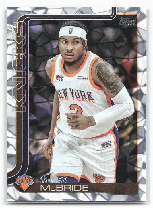 2025-26 Topps #17 Miles McBride Diamante 25707