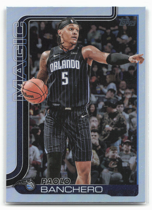 2025-26 Topps #87 Paolo Banchero Rainbow Foilboard 25710