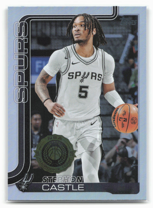 2025-26 Topps #197 Stephon Castle Rainbow Foilboard 25720