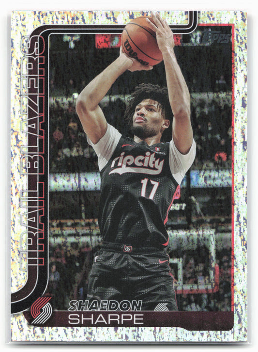 2025-26 Topps #127 Shaedon Sharpe Holo Foil 25724