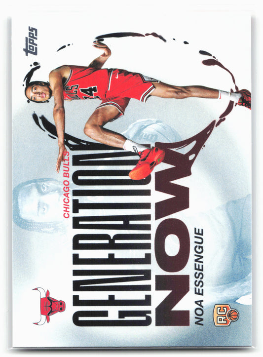 2025-26 Topps #GN-12 Noa Essengue Generation Now 25726