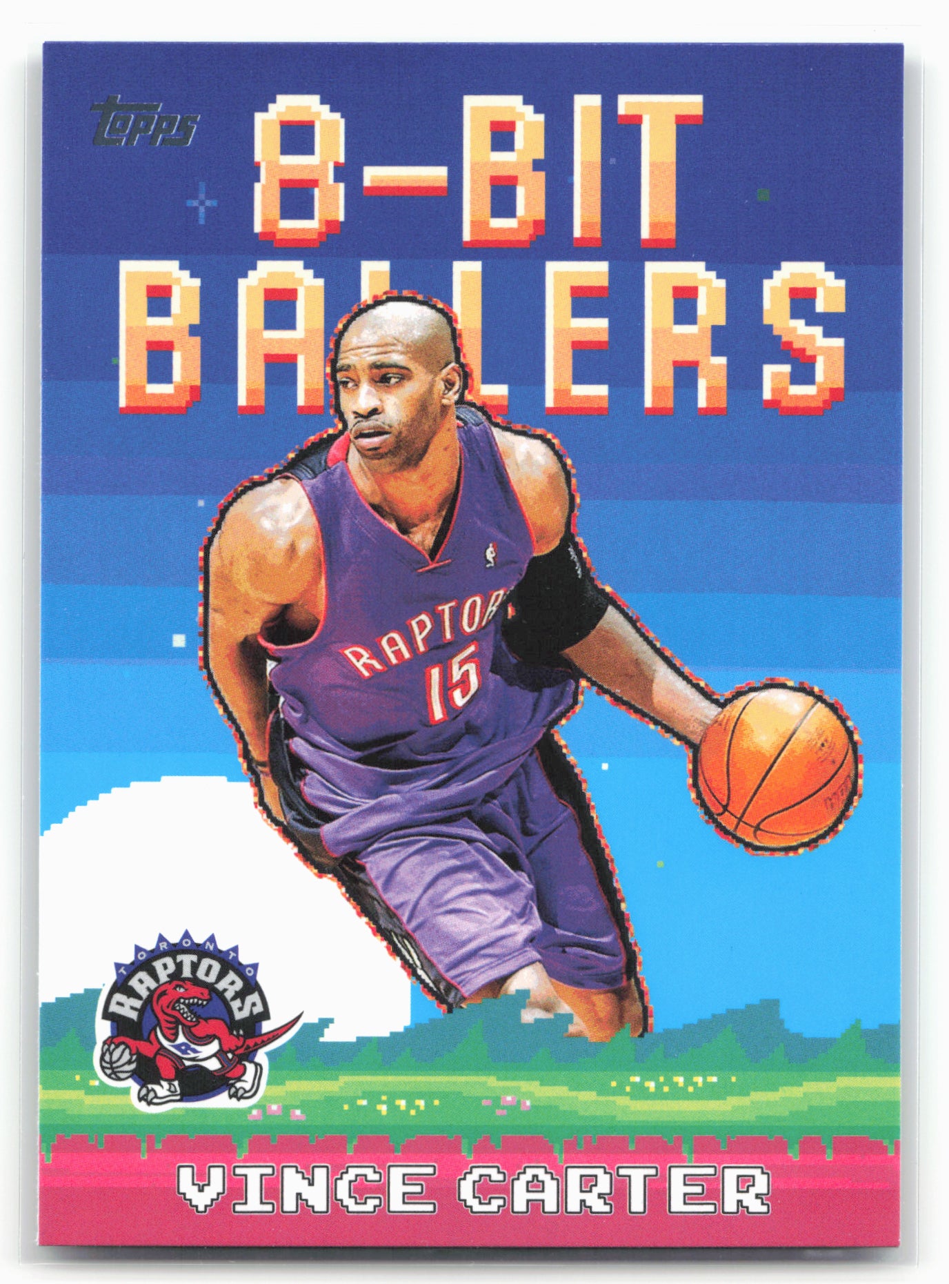 2025-26 Topps #8B-26 Vince Carter 8-Bit Ballers 25728