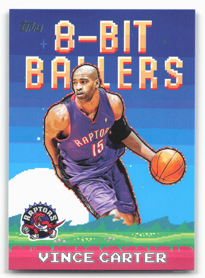 2025-26 Topps #8B-26 Vince Carter 8-Bit Ballers 25728