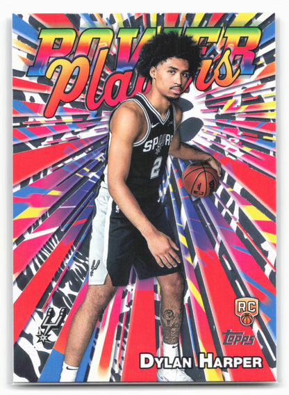 2025-26 Topps #PP-17 Dylan Harper Power Players 25730