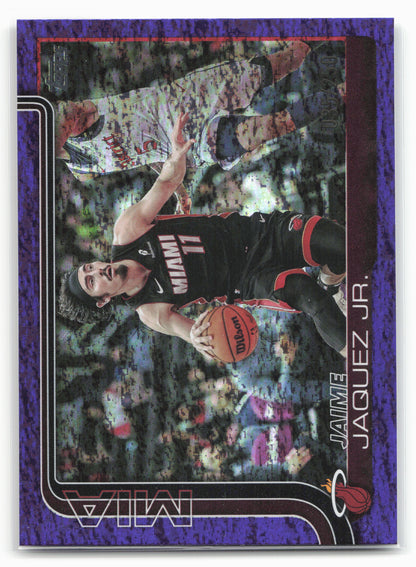 2025-26 Topps #78 Jaime Jaquez Jr. Purple Holo Foil 25733
