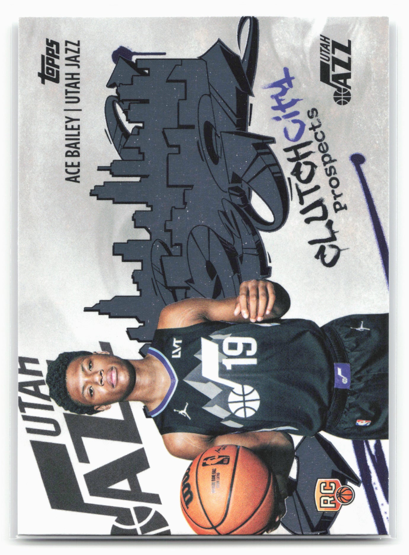 2025-26 Topps #CC-5 Ace Bailey Clutch City Prospects 25734