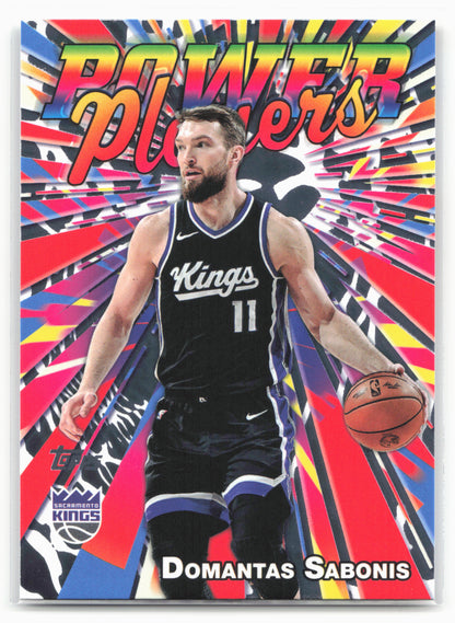 2025-26 Topps #PP-14 Domantas Sabonis Power Players 25737