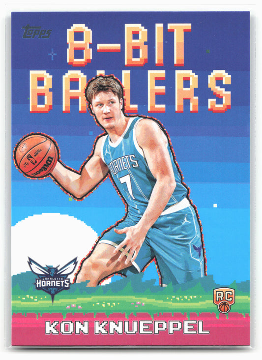 2025-26 Topps #8B-34 Kon Knueppel 8-Bit Ballers 25738
