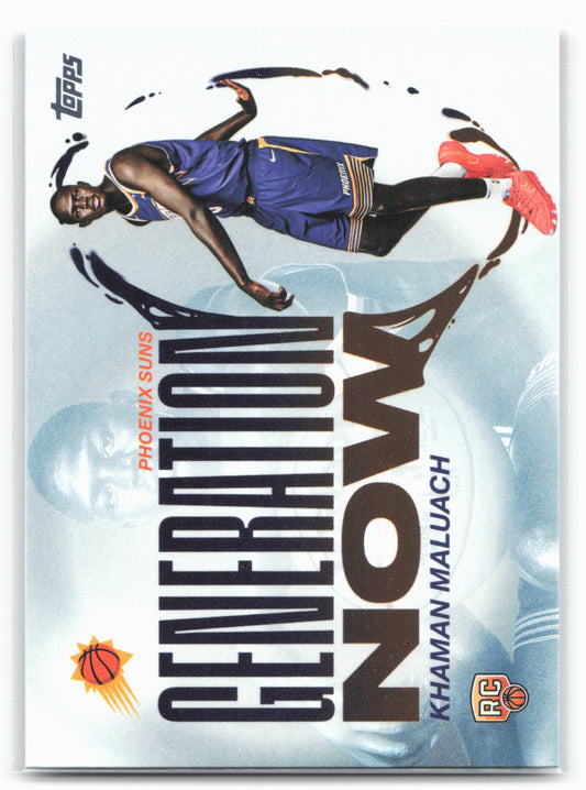 2025-26 Topps #GN-10 Khaman Maluach Generation Now 25746