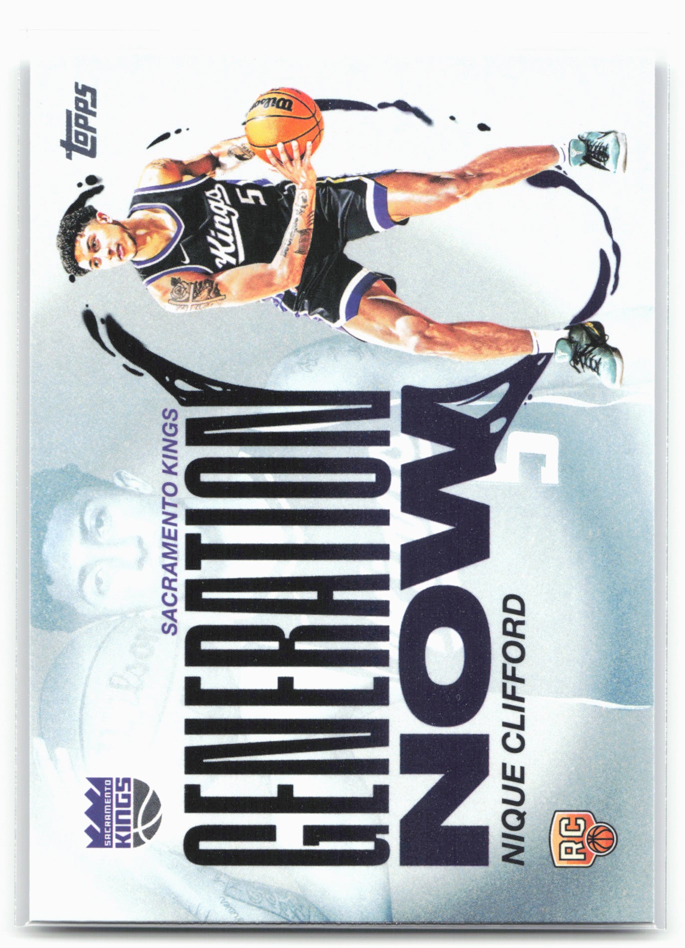 2025-26 Topps #GN-24 Nique Clifford Generation Now 25753