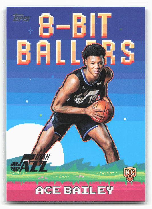 2025-26 Topps #8B-35 Ace Bailey 8-Bit Ballers 25754