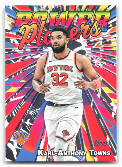 2025-26 Topps #PP-4 Karl-Anthony Towns Power Players 25755