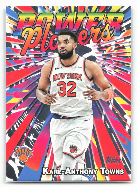 2025-26 Topps #PP-4 Karl-Anthony Towns Power Players 25755