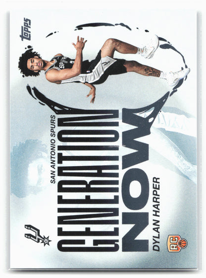 2025-26 Topps #GN-2 Dylan Harper Generation Now 25759